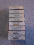 Factory Ford Nos Nib Connecting Rod Bearings C1AE-6211-L .010" Set Of Eight 8 Wk. Fixed Price $79.00.