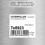 7E8923 Kit-crankshaft Brg Fits Caterpillar (new Aftermarket). Fixed Price $75.55.