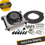 Derale 15660 25 Row Hyper-cool Remote Engine Oil Cooler Kit, -8AN. Fixed Price $566.97.