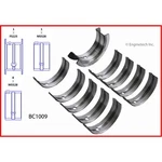 Enginetech Crankshaft Main Bearing Set BC1009STD; Standard. Fixed Price $54.91.