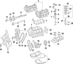 Genuine Mercedes-benz Main Bearing Upper Half 272-033-49-01-56. Fixed Price $16.37.