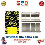 Hyundai Kia Sorento Tucson Sportage 2.0L D4HA Diesel Conrod Bearings Set Std Tdc. Fixed Price $68.56.