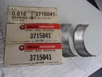 Nos 1955-64 Chevrolet V8 283 265 Connecting Rod Bearing .001 LOT/3 Gm 3715041. Fixed Price $18.00.