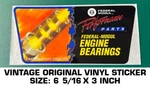 Federal-mogul Engine Bearings Vintage Original Vinyl Decal Sticker Performance. Fixed Price $7.27.