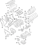 Genuine Nissan Engine Crankshaft Main Bearing 12207-31U2D. Fixed Price $19.82.