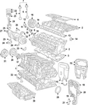 Genuine Volvo Main Bearings 30777467. Fixed Price $15.12.
