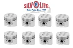 Silvolite Cast Flat Top Pistons SET/8 Ford/mercury 352 Fe V8 1958-1966 +.030. Fixed Price $241.92.