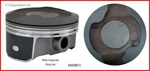 Single Std Bore Piston & Ring Set For Jeep 4.7L - Enginetech K6008. Fixed Price $56.98.