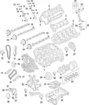 Genuine Nissan Engine Crankshaft Main Bearing 12210-EZ49C. Fixed Price $353.70.