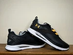 Under Armour Hovr Flux Mvmnt Perfomance Rare 3025354-003 Mens Size 10 Blk Yell. Fixed Price $89.00.