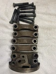 Mopar 273 318 340 Main Caps + Bolts Small Block. Fixed Price $145.00.
