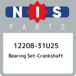 12208-31U25 Nissan Bearing Set-crankshaft 1220831U25, New Genuine Oem Part. Fixed Price $39.50.