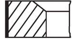 Piston Ring Kit Fits Mercedes-benz 124 E-class G-class Sl Puch Mahle 00219N0. Fixed Price $27.18.