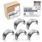 Genuine Crankshaft Main Bearings 5PCS For 10-22 Hyundai Kia 1.6L 210202B000. Fixed Price $60.33.