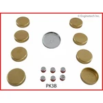 Enginetech Expansion Plug Kit PK3B; Brass For Chevy 396-454 Bbc. Fixed Price $27.30.