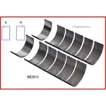 Enginetech BB201J-STD Rod Bearing Set For Dodge Cummins 5.9L 6.7L 24V, 2003-2017. Fixed Price $51.55.