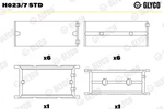 Crankshaft Bearing Glyco H023/7 Std. Fixed Price $98.17.