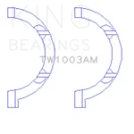 King Engine Bearings TW1003AM Thrust Washer Set For Chrysler Hemi 345, 370. Fixed Price $10.99.
