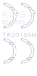 King Engine Bearings TW2010AM Crankshaft Thrust Washer Set. Fixed Price $39.70.