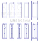 King Engine MB5595AM Crankshaft Main Set Fits Datsun Ka-. Fixed Price $50.98.
