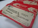 Austin Healey Sprite, Mg Midget 1275CC Rod Bearings .040 Nos Glacier B4302SA/040. Fixed Price $49.98.