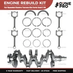 G4NC Crankshaft Connecting Rods Bearings Kit For 2012-2021 Hyundai Kia 2.0L New. Fixed Price $169.99.