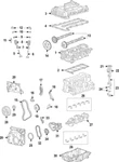 Chevrolet Gm Oem 17-18 Cruze-engine Crankshaft Main Bearing 55588332. Fixed Price $173.96.