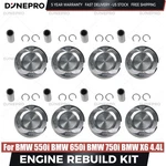 8X Engine Rebuild Piston Ring Set For 08-18 Bmw N63B44A X5 X6 550I 650I 750I. Fixed Price $189.00.