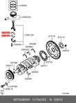 Genuine Oe Bearing Connecting Rod 1115A353 For Mitsubishi 1115-A353. Fixed Price $10.48.