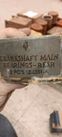 1937 1939 Ford V8 60 Hp Rear Main Bearing .std Flathead Nos 1938 Midget. Fixed Price $65.00.