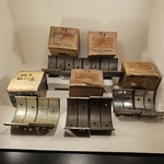 Lot Of 5 Sets Oem Nos Ford 99A-6211-B Connecting Rod Bearing .004". Fixed Price $164.80.
