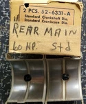 1937 1939 Ford V8 60 Hp Rear Main Bearing .std Flathead Nos 1938 Midget. Fixed Price $30.00.
