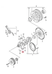 Genuine Audi Vw Skoda Seat Crankshaft Bearing Shell Lower 06H105591AGRN. Fixed Price $12.93.