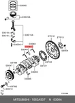 Genuine Oe Crankshaft Bearings 1052A537 For Mitsubishi 1052-A537. Fixed Price $9.55.