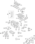 Genuine Volkswagen Bearing 03H-105-701-E-ROT. Fixed Price $16.72.