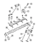 Genuine Mopar Camshaft Bearing 3830603. Fixed Price $36.64.