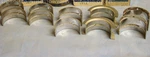 Pontiac 248 268 Main Bearing Set Standard Size Straight Eight 1941 -1953. Fixed Price $285.00.