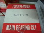 Federal Mogul 4921M-20 Main Bearing Set John Deere 202 219 270 276 4-CYL .020. Fixed Price $54.95.