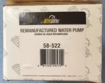 Driveworks Rebuilt Water Pump 58-522 Eclipse Neon Sebring Breeze Avenger '95-'01. Fixed Price $19.77.