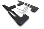 Rally Armor MF97-UR-BLK-NB Mud Flaps Black/blue For 23-25 Honda Civic Type. Fixed Price $215.00.
