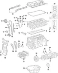 Genuine Mitsubishi Engine Crankshaft Main Bearing 1052B342. Fixed Price $17.82.