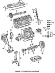 Genuine Volkswagen Engine Crankshaft Main Bearing 06B-105-561-007. Fixed Price $31.58.