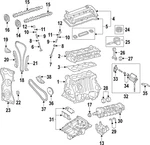 Genuine Mazda Bearing Set L5Y1-11-SF0. Fixed Price $50.63.