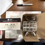 Federal Mogul 4125 20 Main Bearings Set. Fixed Price $31.50.