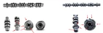 Moresa Cam Kit 5.4 3V 24V Ford 2008-2014 New Late Design. Fixed Price $350.00.