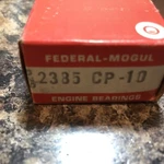 Federal-mogul 2385CP-10 Oversized Engine Connecting Rod Bearing Pair! F+s!. Fixed Price $34.75.
