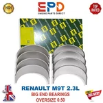 Renault Master Iii M9T 2.3 Dci Diesel Engine Big End Conrod Bearing Set 0.50 Tdc. Fixed Price $63.29.