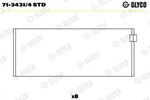 Glyco 71-3431/4 Std Connecting Rod Bearing For Porsche. Fixed Price $113.80.