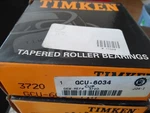 New Pai GCU-6034-TIM Tapered Roller Bearing Cup 3720. Fixed Price $18.75.