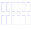 King Engine Bearings KNGCR6751SI0.75 Ford 155. Fixed Price $58.96.
